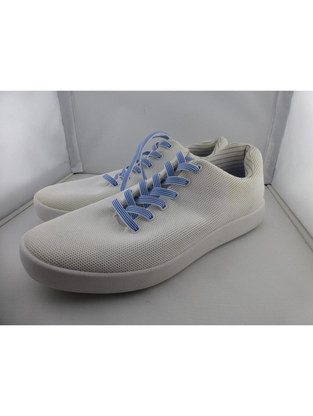 Atoms Model 00016/21 White Knit Sneakers Men's 9.25 / Women's 10.75 Lace Up M3